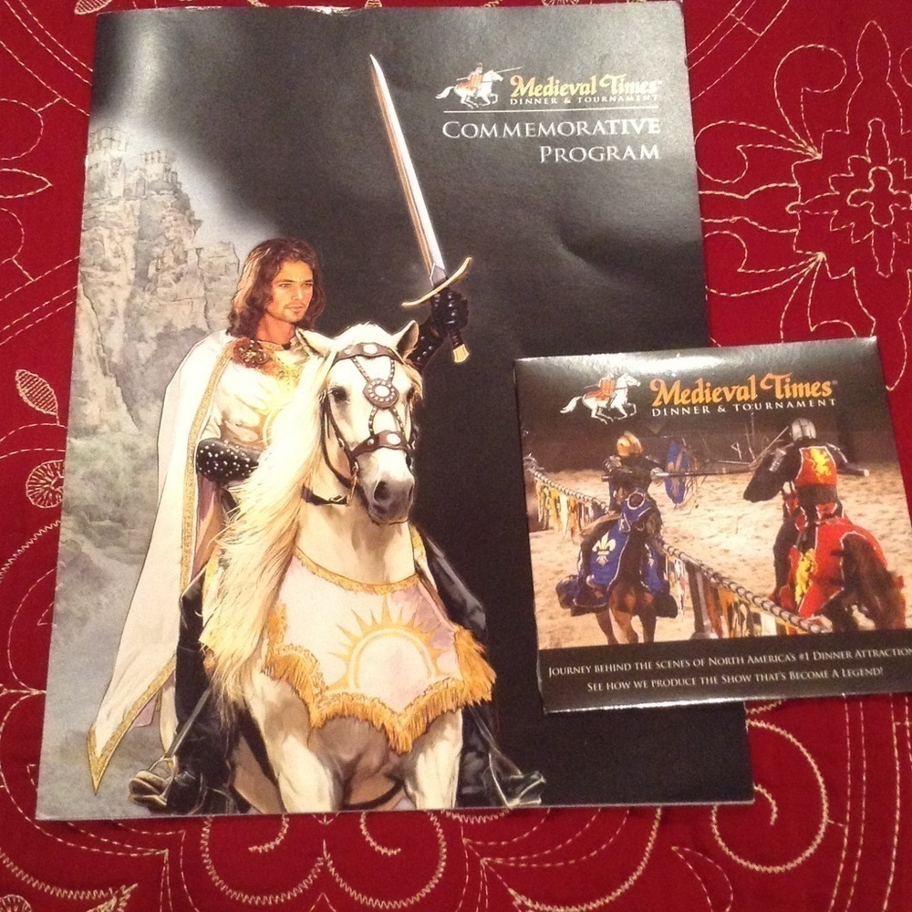 Medieval Times Commemorative Program & DVD